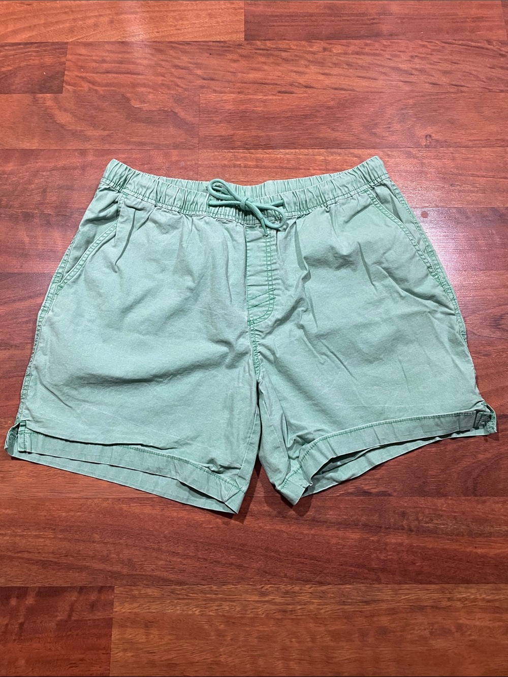 Men's Casual Drawstring Shorts - Mint Green